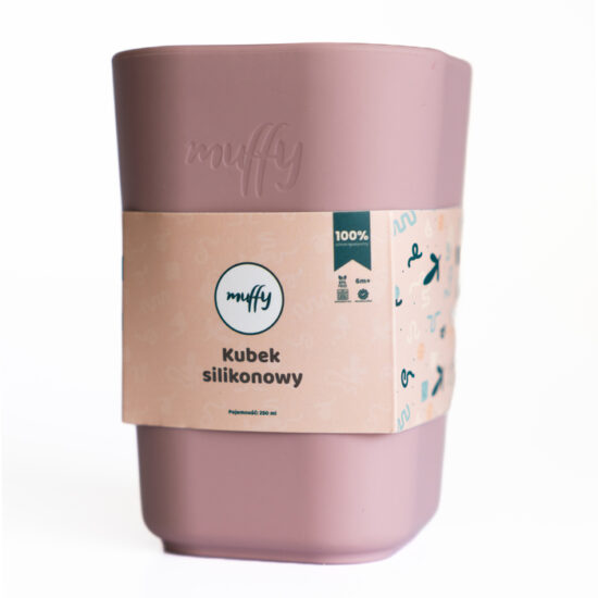 Kubek silikonowy - PastelPink